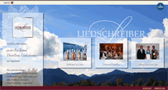 Desktop Screenshot of liedschreiber.com